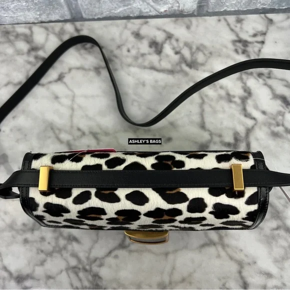 Kate Spade Katy Leopard Haircalf Medium Convertible Shoulder Bag & Crossbody